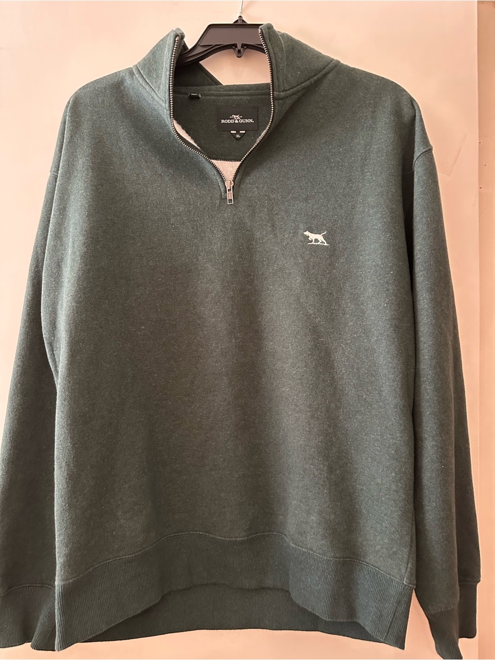 Rodd & Gunn Men’s Dark Green Half-Zip Sweater